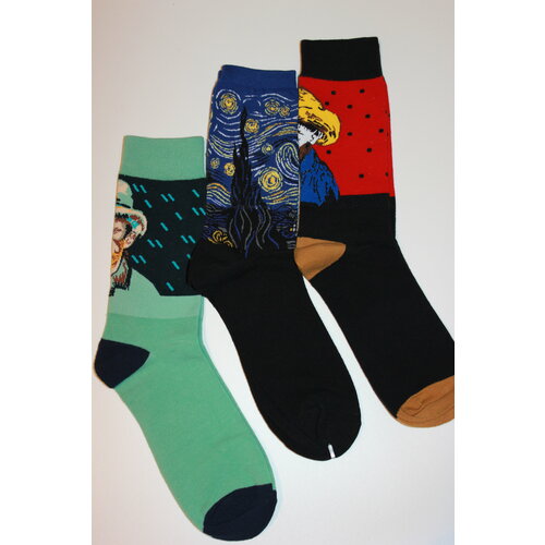 фото Носки frida, размер 35-44, голубой