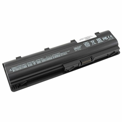 Аккумулятор для ноутбука HP MU06, HSTNN-CB0W, HSTNN-DB0W, HSTNN-UB0X, 11.1V, 5200 mAh, код mb002554 аккумулятор для ноутбука hp mu06 hstnn cb0w hstnn db0w 11 1v 55wh код mb004559