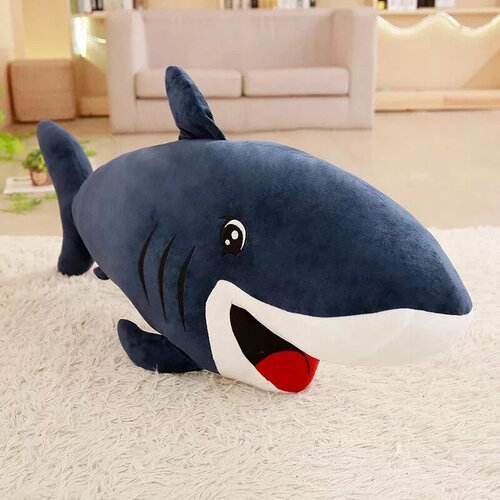 Мягкая Игрушка Акула Shark, длина 50 см мягкая игрушка акула140 см акула акула синяя игрушка мягкая игрушка плюшевая акула игрушка подушка акула детская игрушка акула