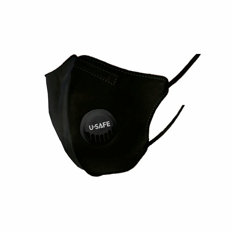фото Ю-сейф Маска-респиратор класс защиты FFP2 черный №1