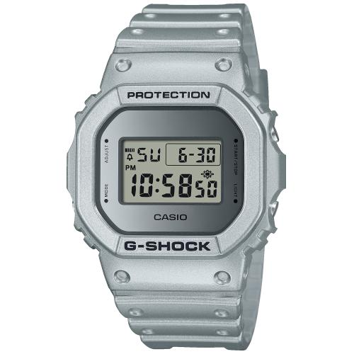 фото Наручные часы casio g-shock, серебряный