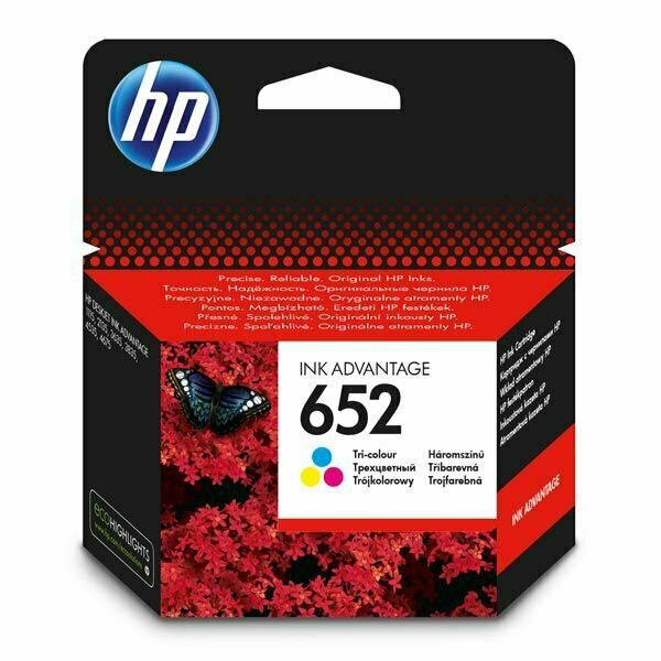 Картридж HP F6V24AE (652) многоцветный