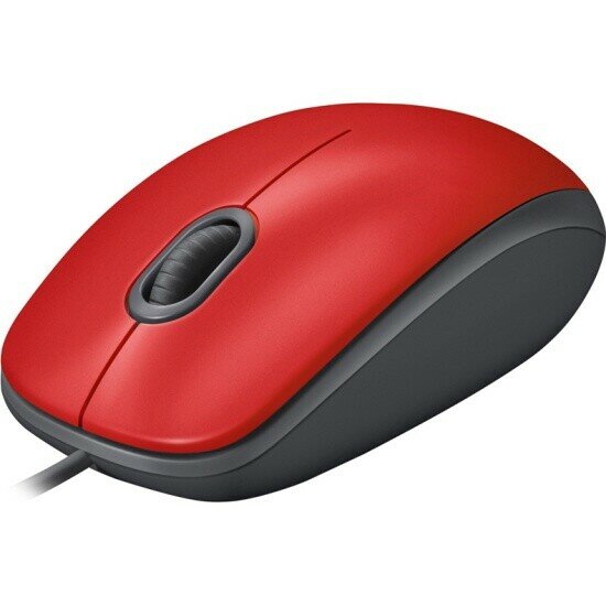 Компьютерная мышь Logitech M110 SILENT RED (910-005501)