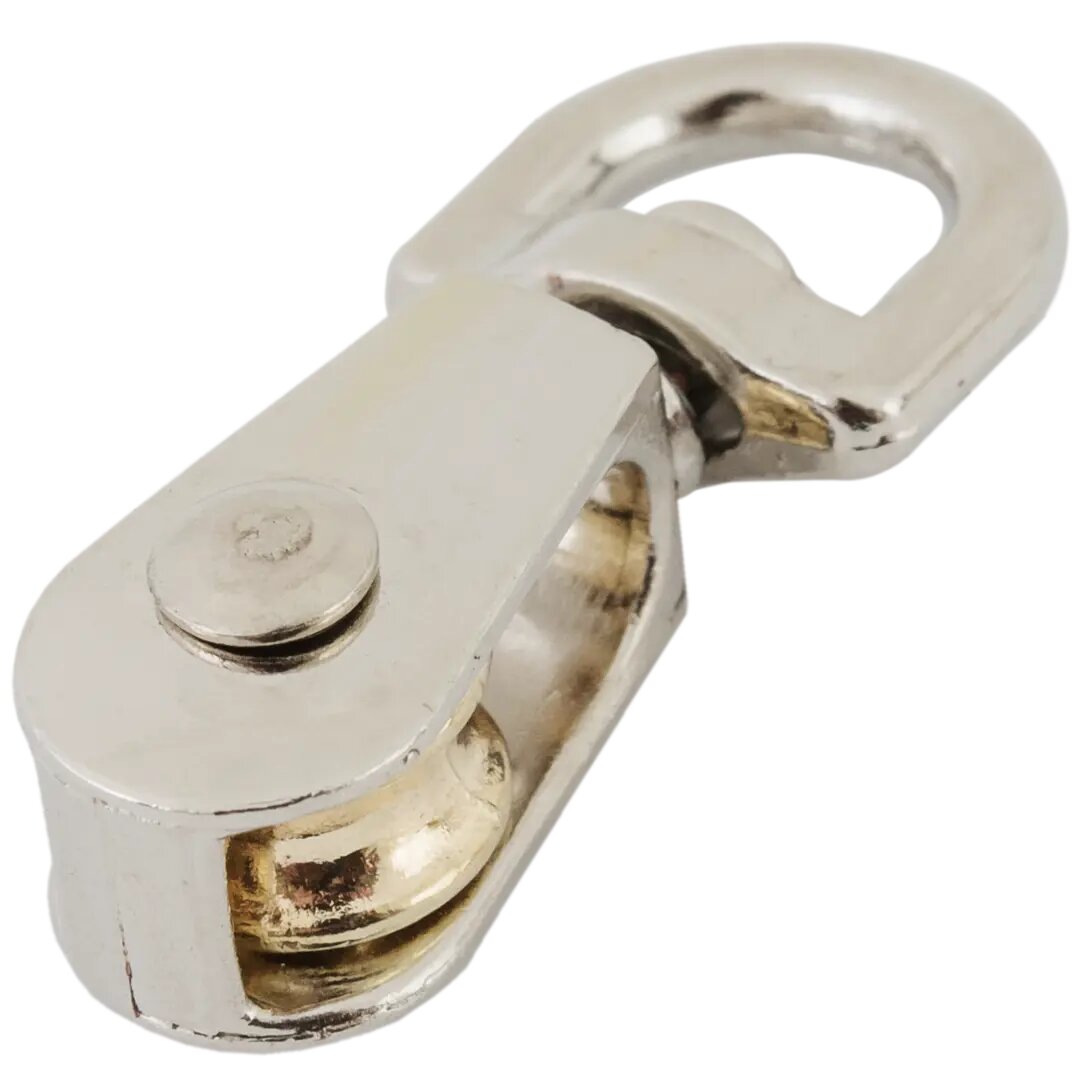 фото Блок для троса одинарный 15 мм, оцинкованный