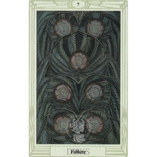 Таро Аввалон, Thoth Tarot deck (коробка) Crowley - фото №14