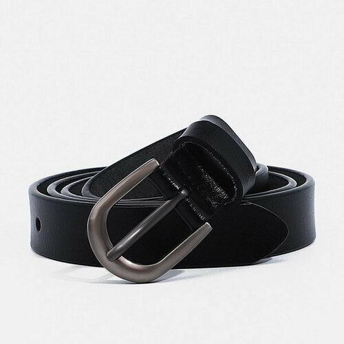 фото Ремень сима-ленд, размер 105, черный сима-лэнд