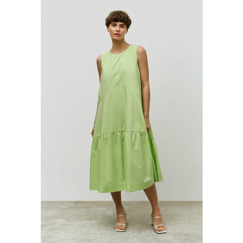 фото Платье baon, размер 48, зеленый