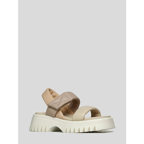 фото Сандалии vitacci, размер 40, бежевый