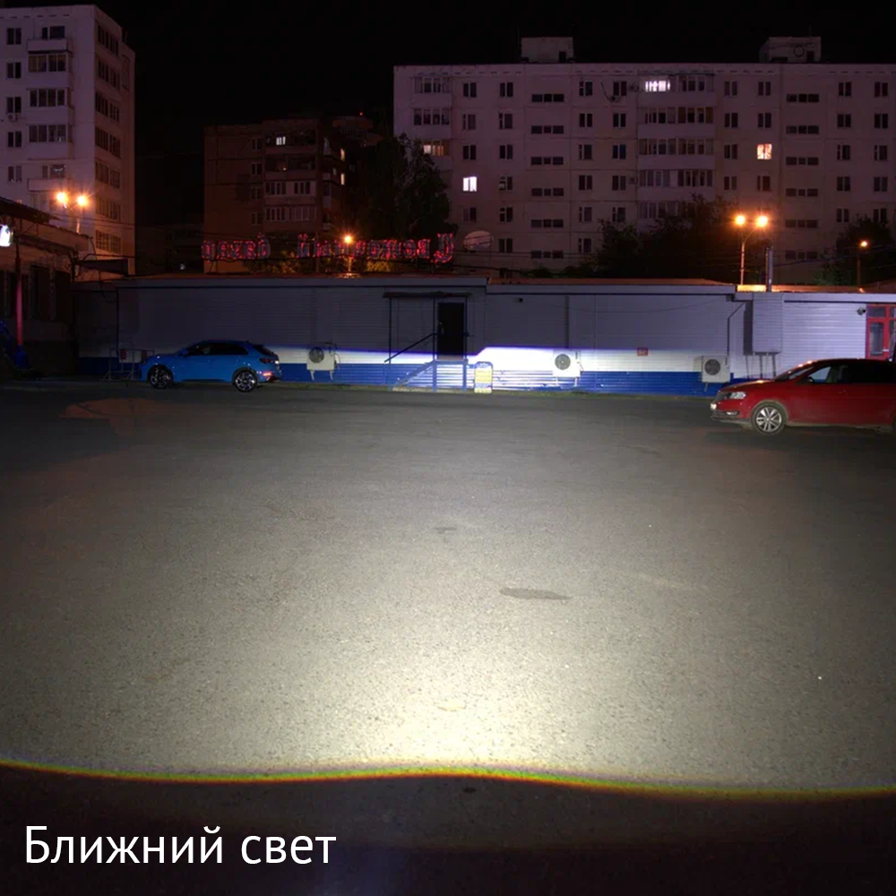 Светодиодный би-модуль в фары ближнего и дальнего света biled DIXEL X LED YH3 3.0" 4500K 12V (1 шт) — фото 9