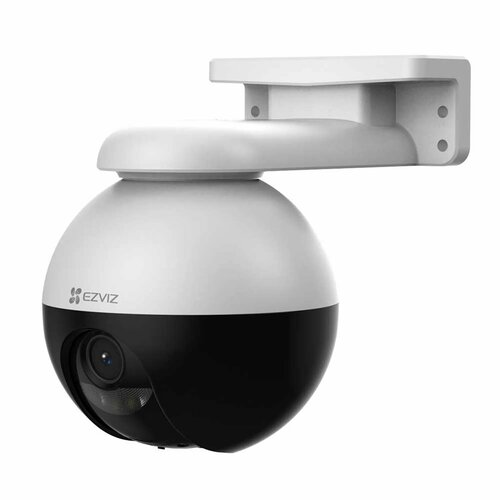 Уличная поворотная Wi-Fi камера видеонаблюдения Ezviz CS-H8 Pro 3k 5 мегапикселей 4 мм. 360 видеокамера с ИК подсветкой 30 м. Распознавание людей