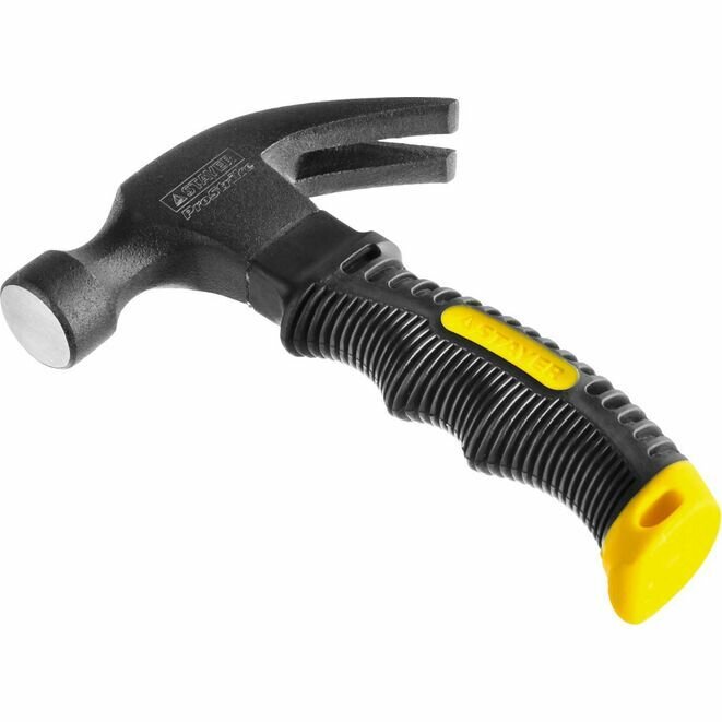 Молоток-гвоздодер кованый COMPACT STAYER 225 г.