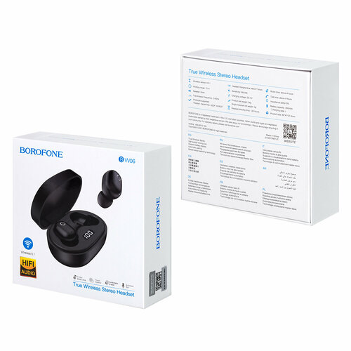 Наушники Bluetooth BW06 Borofone черные