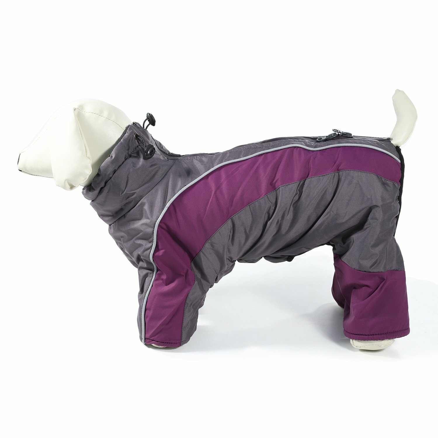 Нано-комбинезон зимний Dog Gone Smart Long Sleeve Sycamore для собак, 25 см, фиолетовый индиго