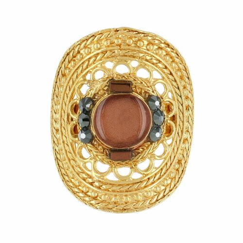 Кольцо TARATATA кольцо mikimarket бижутерный сплав золотой