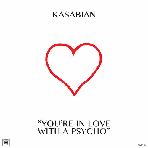 Виниловая пластинка Kasabian: You're in Love With a Psycho (Black Vinyl) anti static velvet brush for cd lp vinyl phonograph turntable player accessories cleaner kit 2 in 1 electric instrument