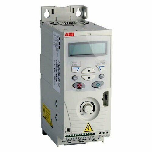 ACS150-01E-02A4-2 Преобразователь частоты 0.37 кВт, 220В, 1 фаза, IP20 (с панелью управления) ABB, 68581940