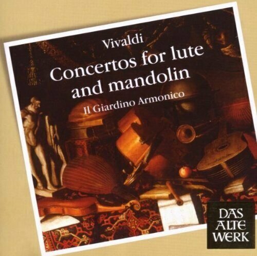 AUDIO CD VIVALDI: CONCERTOS FOR LUTE& MANDOL - Il Giardino Armonico / Antonini