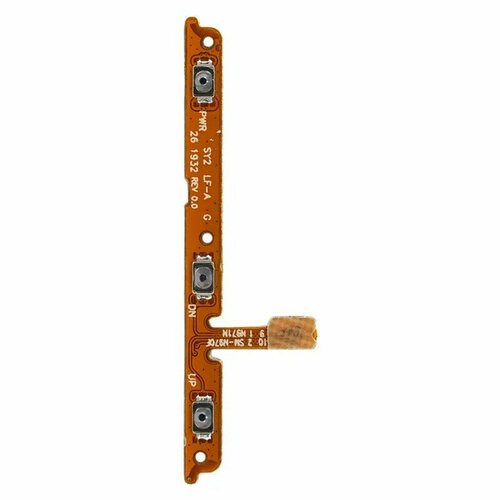 Шлейф для Samsung N970F Galaxy Note 10 на кнопки громкости, кнопку включения 2pcs fpc connector battery on board clip holder on flex for samsung galaxy note 10 note x notex note10 5g n970 n970f n970f ds