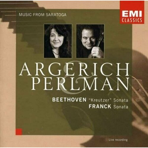 AUDIO CD BEETHOVEN / FRANK, VIOLIN SONATAS - Perlman, Itzhak / Argerich, Martha. 1 CD виниловые пластинки deutsche grammophon martha argerich beethoven piano concertos nos 1