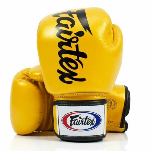 Боксерские перчатки Fairtex BGV19 золотые 16 унций боксерские перчатки fairtex bgv19 gold 10 унций