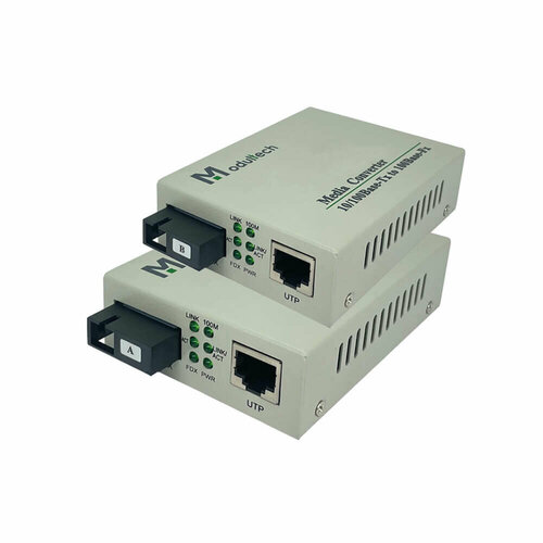 MC WDM, 20 км, 10/100Base-T – 100Base-X, 1310 | 1550 нм, RJ-45, SC