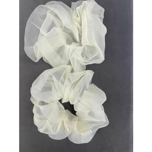 Бант-резинка из органзы 2 шт