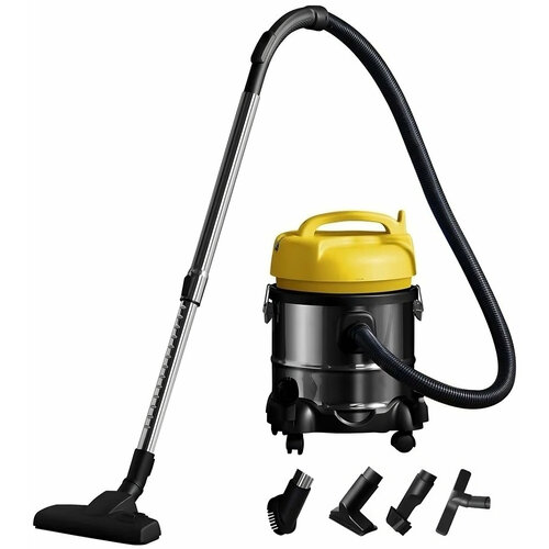 Пылесос Deerma DEM-TJ150W 1400Вт желтыйсеребристый в компл1мешок 937800₽