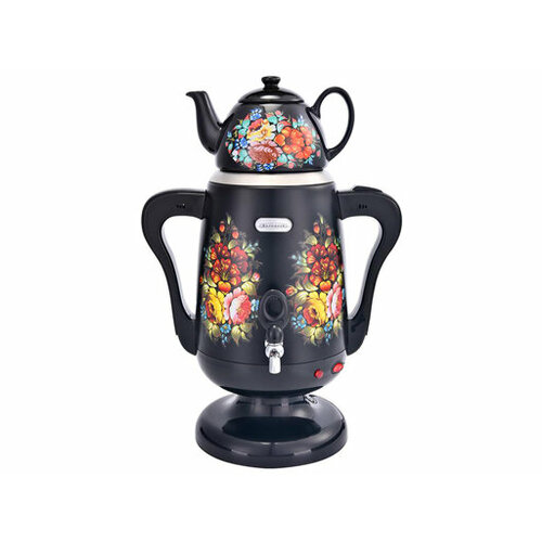 Самовар электрический Волжанка СМВ-002 35л черн узор 845400₽