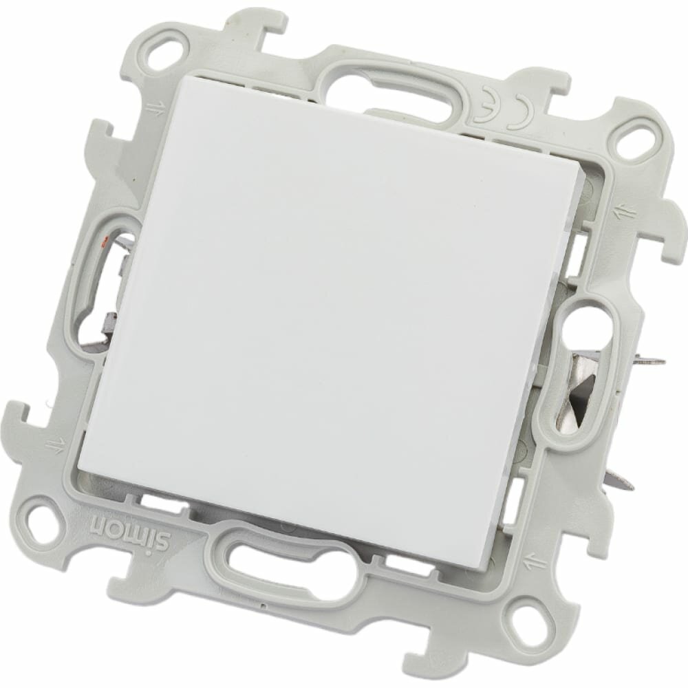24 Harmonie Push&Go 2420150-030 Выключатель кнопочный (10 А, под рамку, скрытая установка, белый) Simon - фото №9