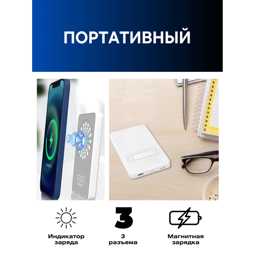 Magsafe powerbank зарядка беспроводной повербанк для iPhone 199500₽