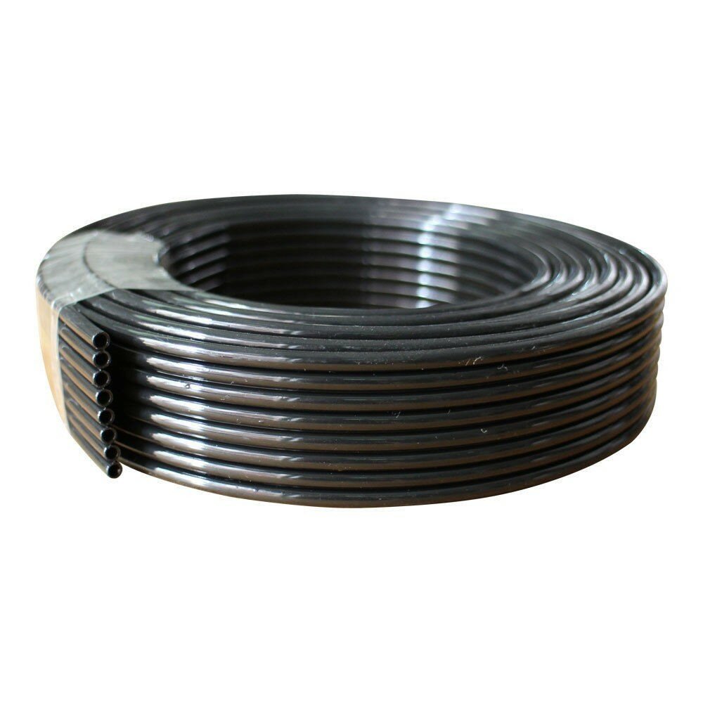 фото Шлейф для СНПЧ под ультрафиолетовые UV-чернила (8 цветов / трубок), чёрный, непрозрачный, 1 метр, UV-Tube-8