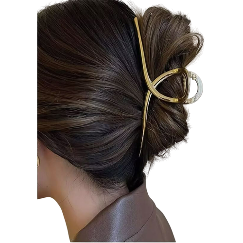 Крабик для волос большой металлический 330₽