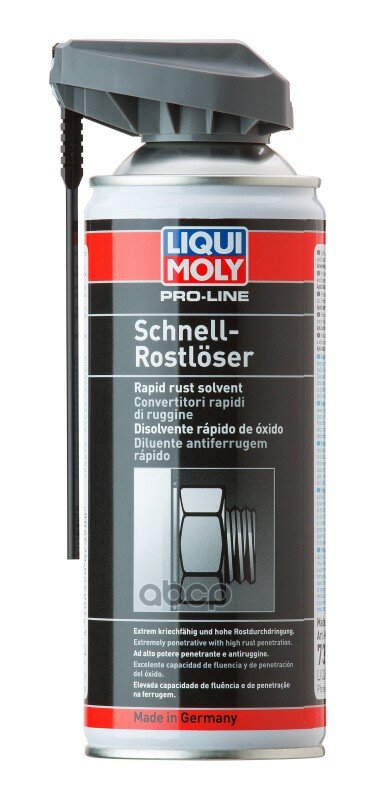 Растворитель Ржавчины 0,4Л. Pro-Line Schnell-Rostloser 0,4Л. Pro-Line Schnell-Rostloser LIQUI MOLY арт. 7390