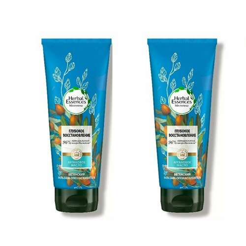 Herbal Essences Бальзам для волос Марокканское аргановое масло, Интенсивное восстановление, 180 мл, 2 шт herbal essences бальзам для волос марокканское аргановое масло интенсивное восстановление 180 мл 2 шт