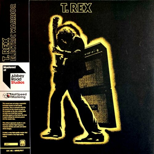 виниловая пластинка t rex electric warrior lp T. Rex Electric Warrior Half-Speed Mastered Lp