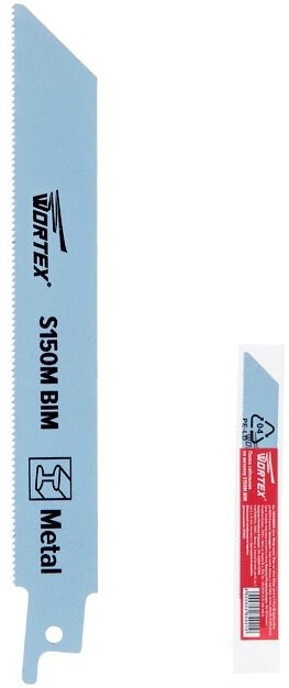 фото Полотно для сабельной пилы WORTEX по металлу S150M 150 мм (SSB1518B0018)