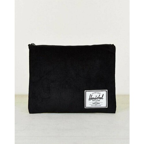 клатч herschel network extra large ranch black Сумка клатч Herschel, фактура тиснение, черный