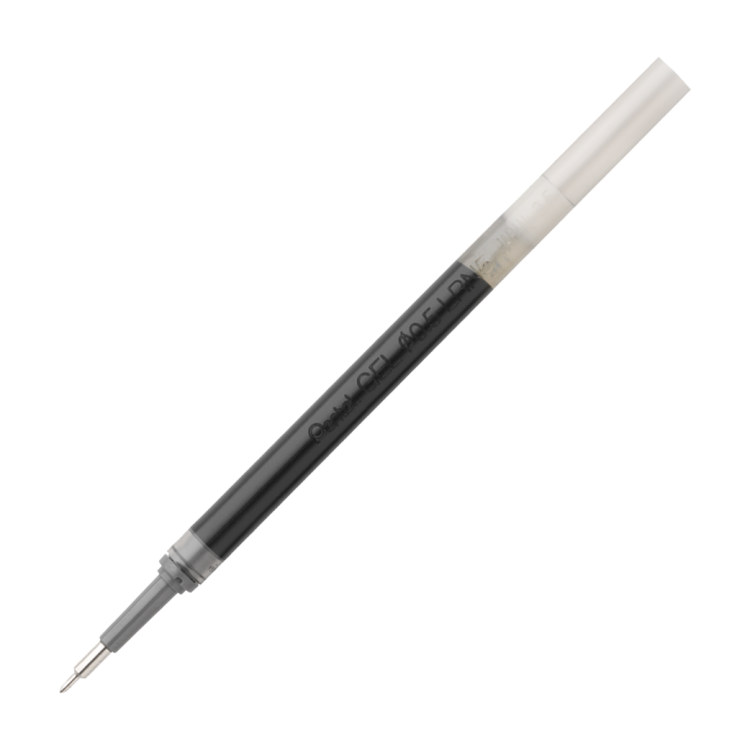 Pentel Стержень для ручек гелевых BLN75, BLN105, BL625 d 0.5 мм LRN5-AX черные чернила
