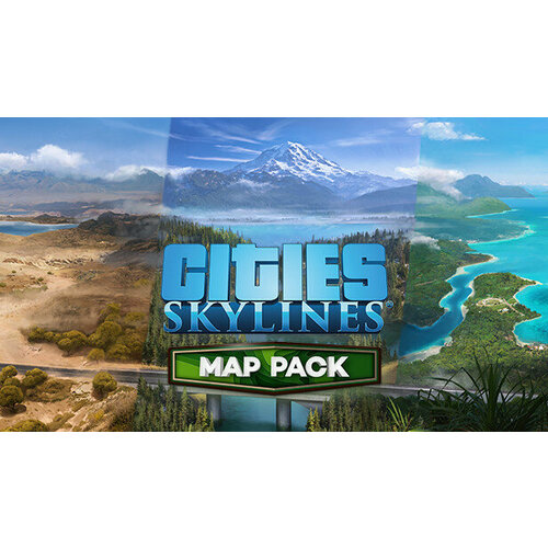 Дополнение Cities: Skylines - Content Creator Pack: Map Pack для PC (STEAM) (электронная версия) дополнение cities skylines deluxe upgrade pack для pc steam электронная версия