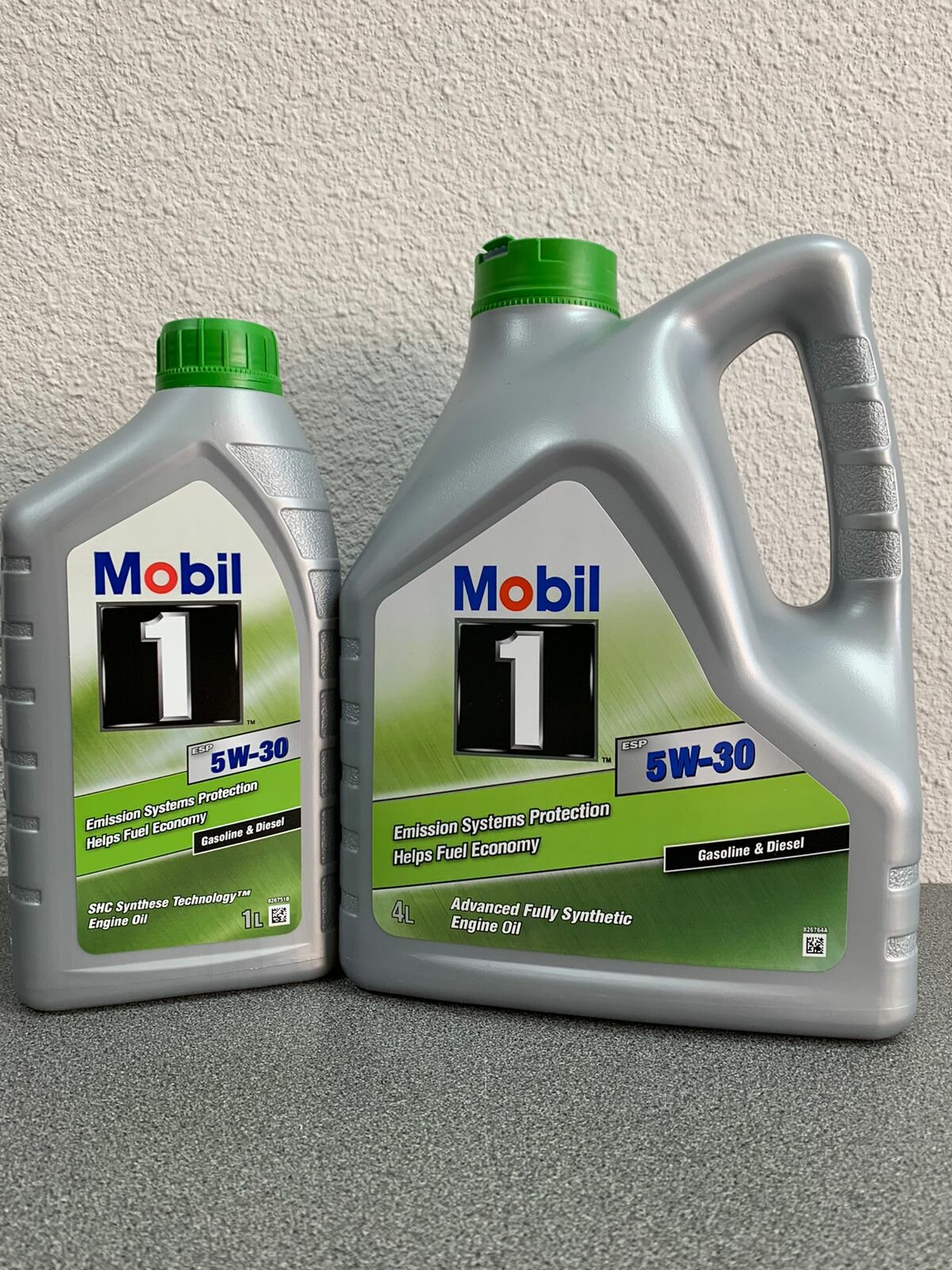 Синтетическое моторное масло MOBIL 1 ESP 5W-30, 4 л + 1 л, 1 шт.