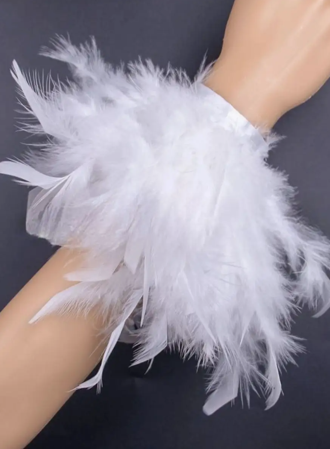 фото Манжеты на рукава съемные кружевные белые