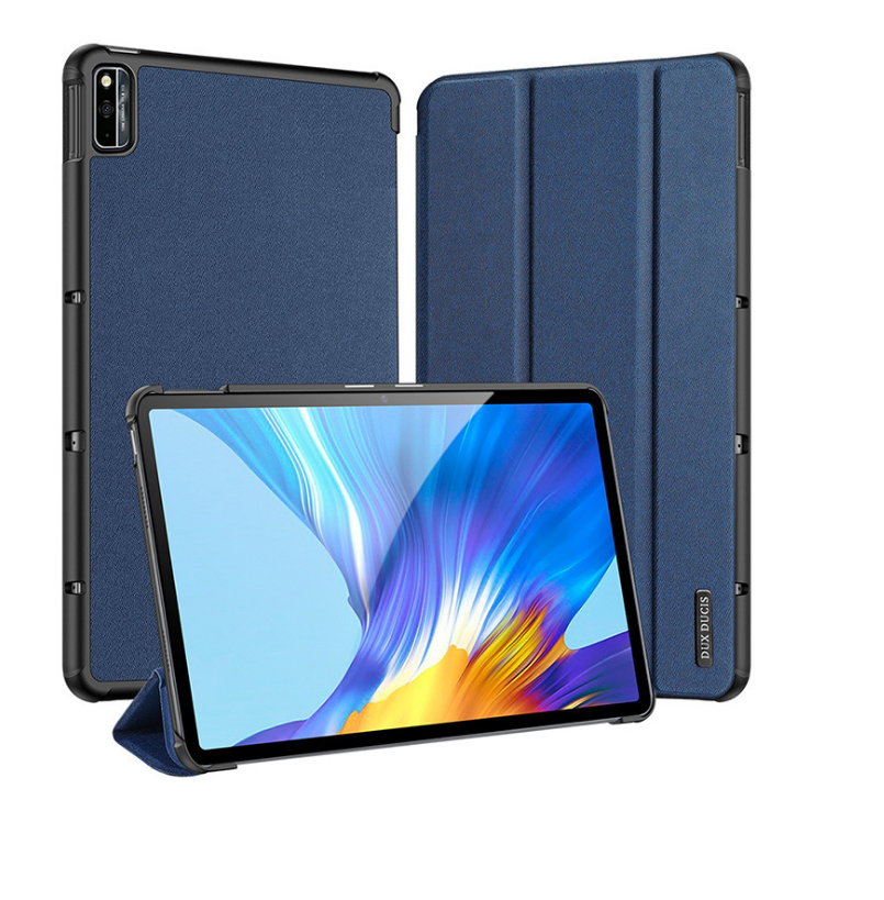 Чехол-книжка MyPads для Huawei MatePad WiFi/ LTE 10.4 (BAH3-W09 / L09) с функцией засыпания синий