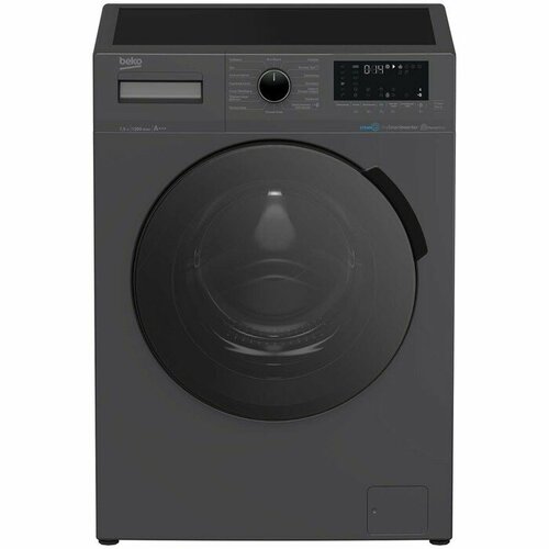 Стиральная машина Beko WSPE7H616A класс А 1200 обмин до 75 кг чёрная 4867600₽