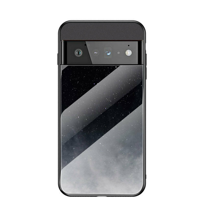 Ультра-тонкий силиконовый чехол-бампер MyPads для Google Pixel 6 с закаленным стеклом