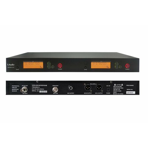 Беспроводная микрофонная система ручной и головной микрофон LAudio 5000-UV 7906000₽