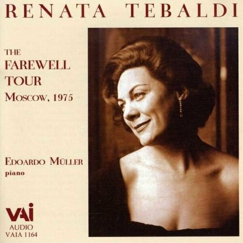 AUDIO CD SCARLATTI.PARADISI.GLUCK - Moscow 1975, Tebaldi, R. 1 CD audio cd tebaldi classic recital