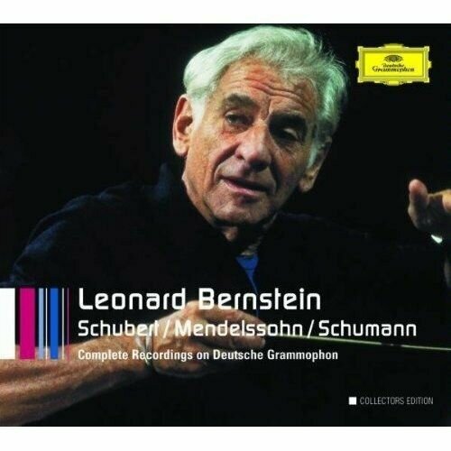 audio cd schumann 4 symphonien bernstein 2 cd Audio CD Schubert / Mendelssohn / Schumann - Bernstein прослушан 1 раз раритет ! (6 CD)