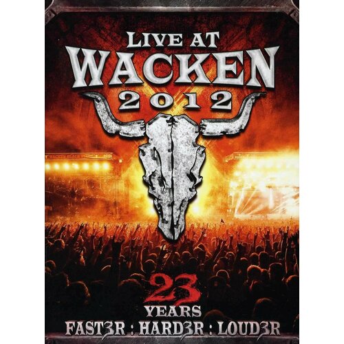 DVD Live At Wacken 2012 - 23 Years (Faster: Harder: Louder) (3 DVD) unisonic – live at wacken cd dvd