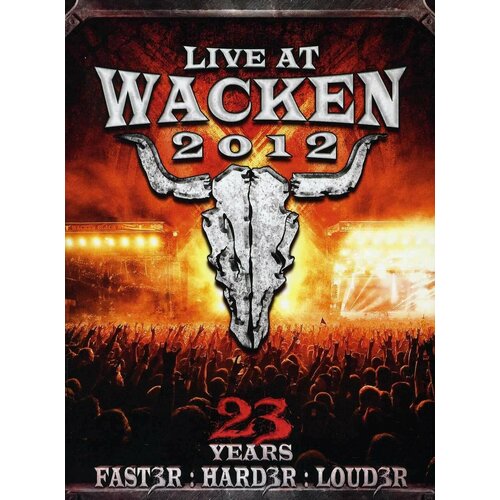 DVD Live At Wacken 2012 - 23 Years (Faster: Harder: Louder) (3 DVD)