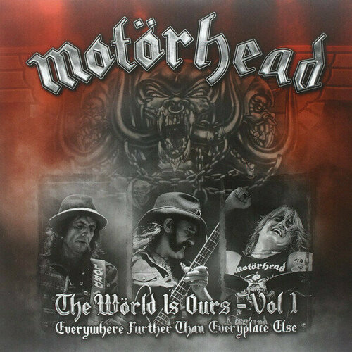 Виниловая пластинка Motorhead: The World Is Ours Vol.1: Everywhere Further Than Everyplace Else - Live. 2 LP kulka o landscapes of the metropolis of death
